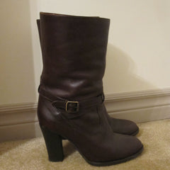 Tenley Vachetta High-Heel Midboots