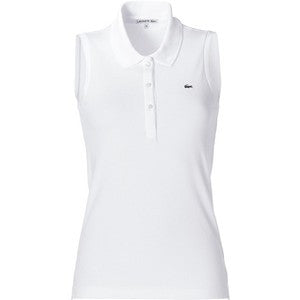 Sleeveless Stretch Pique Polo